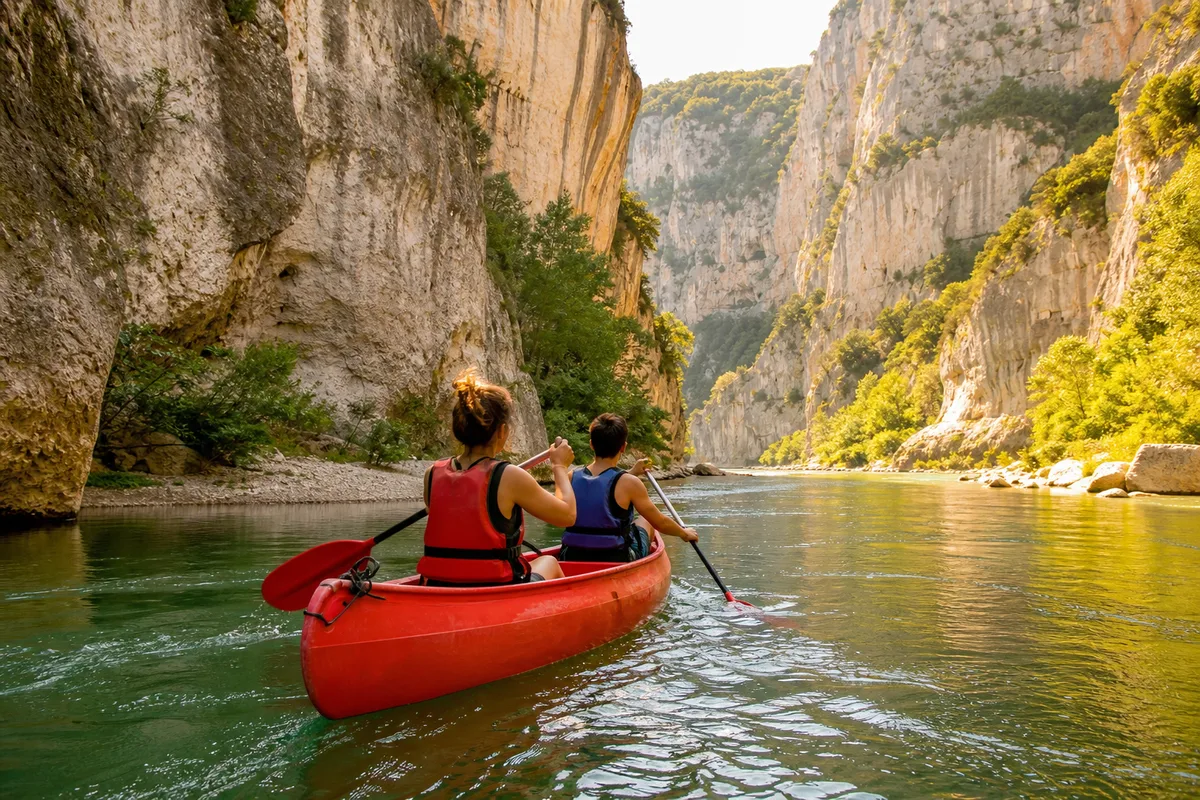 Gorges de l'Ardèche en canoë : parcours, saison, bivouac